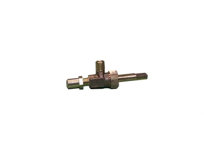 Brass burner control valve