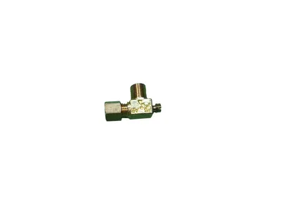 Brass gas fitting for a Chinese wok range