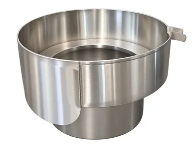 Stainless steel soup pot for a Chinese wok range