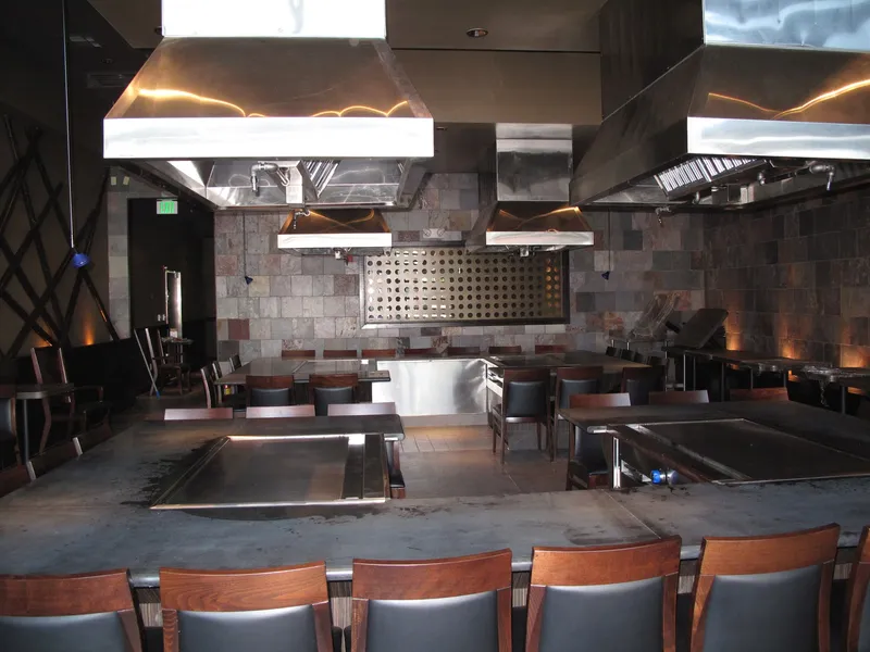 Teppanyaki Restaurant hibachi kitchen build-out